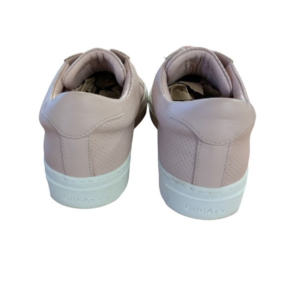 Greats Brooklyn Royale Pink Perforated Sneakers Size 9 - Picture 4 of 10